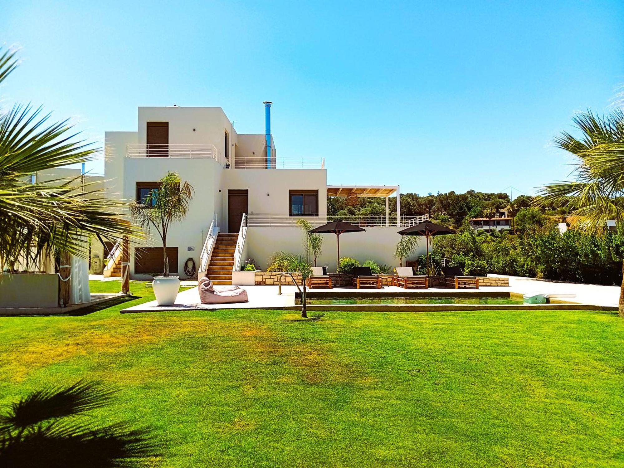 Villa Elia Maroulás Exteriör bild